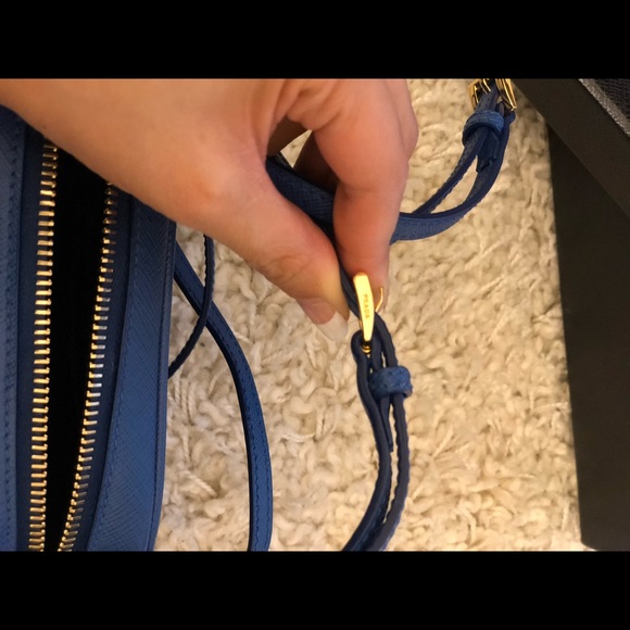 Authentic Prada Saffiano Camera bag Royal Blue - Picture 8 of 8